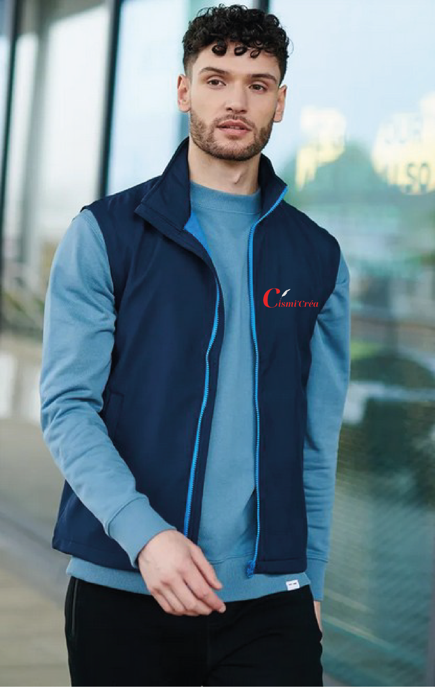 Softshell sans manche Homme à personnaliser RETRA844