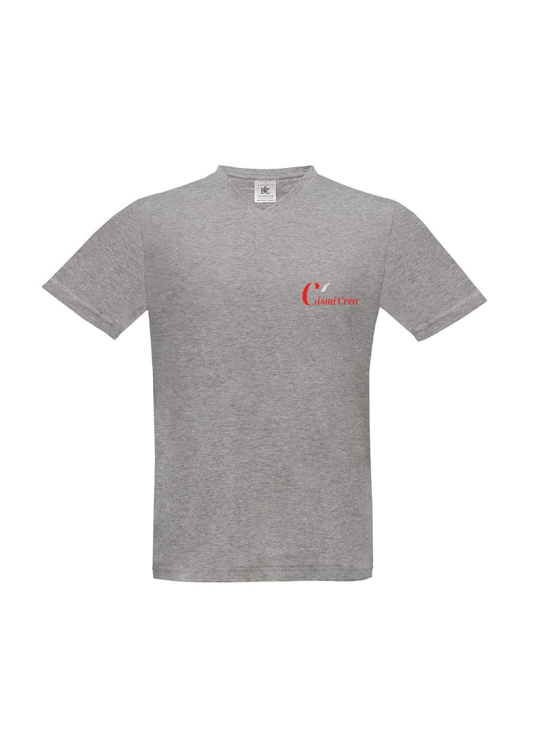 T-Shirt col V à personnaliser BC153 – Image 4