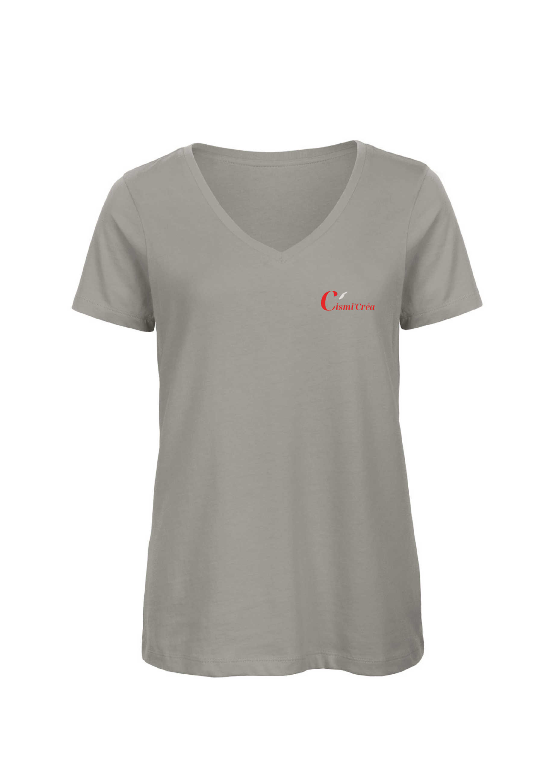T-Shirt col V Femme à personnaliser BC0145 – Image 4